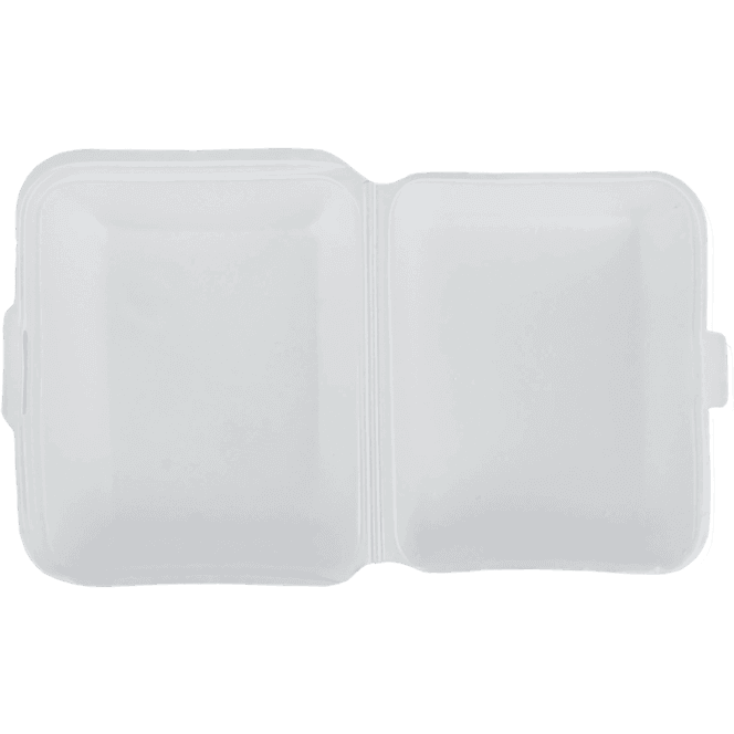 Ланч-бокс 1-секция LBS BOX/190*150*80 мм БЕЛЫЙ ЭКО УП