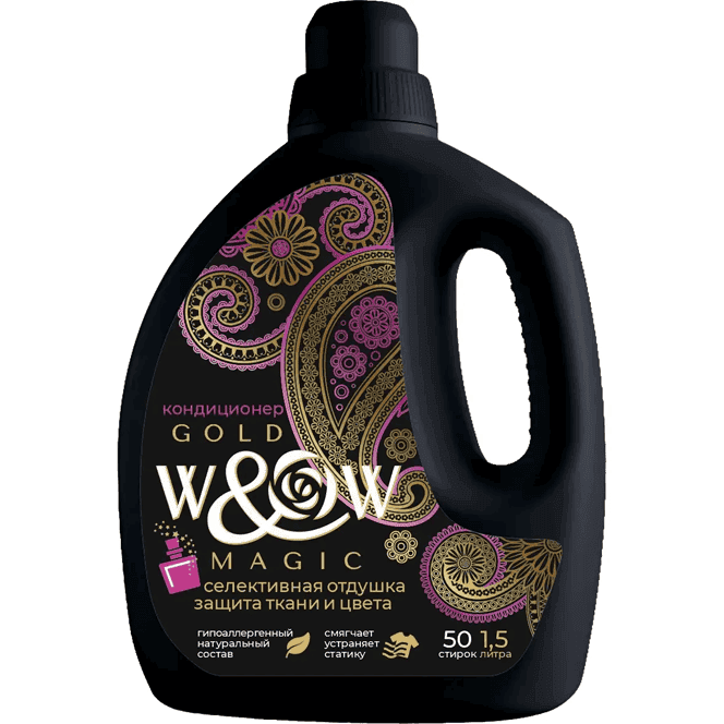 Кондиционер для белья 1,5 л W&W MAGIC Кондиционер для белья 1,5 л W&W MAGIC