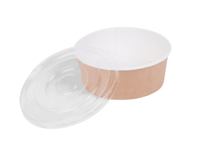 Контейнер/салатник/супница бумажный круглый 750 мл КРАФТ OSQ Round Bowl D-150 мм + крышка КОМПЛЕКТ Контейнер/салатник/супница бумажный круглый 750 мл КРАФТ OSQ Round Bowl D-150 мм + крышка КОМПЛЕКТ