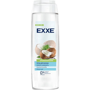 Гель для душа 400 мл "EXXE" Кокос и ваниль Гель для душа 400 мл "EXXE" Кокос и ваниль
